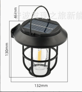 Camping Lamp Wall Light Solar With Garden sensor light Hook Outdoor Waterproof Solar Lawn Ligh