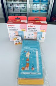 PIGEON Breastmilk Storage Bags 120ML HOLIDAY SERIES / 180ML ANIMAL SERIES [79320 / 79321] 贝亲母乳储存袋