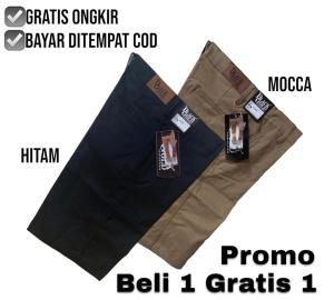 1 PAKET ISI 2 PCS Celana Pendek Pria - Celana Pendek Chino Pria