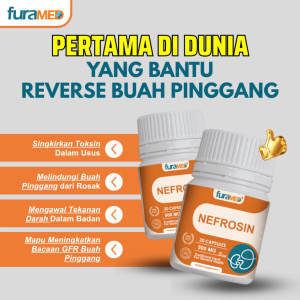BUY 2 FREE 2 Nefrosin - Formulasi Herba Untuk Kesihatan Buah Pinggang dan Pesakit CKD.