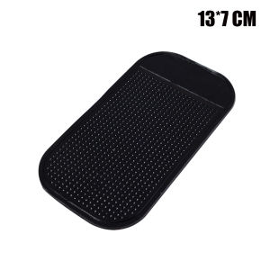 Tấm Lót 14Cm Bảng Điều Khiển Xe Hơi Thảm Chống Trượt Gel Silicone Mềm Tấm Lót Chống Trượt Cho Điện Thoại Di Động Chìa Khóa Kính Râm Ví Đựng Tiền Xu Tấm Sắp Xếp