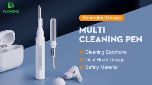 FLOVEME Cleaner Kit For Airpods Pro 1 2 earbuds Cleaning Pen Brush Bluetooth Earphones Case Cleaning Tools for Huawei Samsung MI