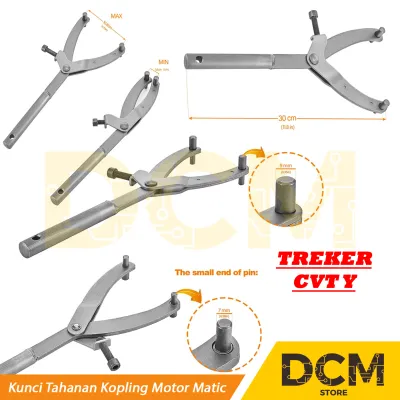 Treker CVT & Kunci Tahanan Kopling Motor Matic Flywheel Pliers Couplin