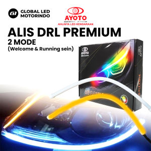 AYOTO Lampu Alis DRL 2 Mode Premium Welcome Light 30cm