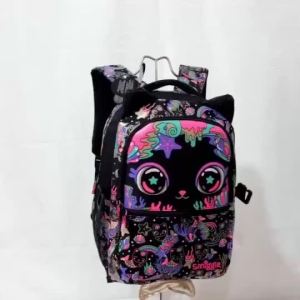 【Fast Shipping】New Smiggle Backpack Cute Cat Clic backpack student