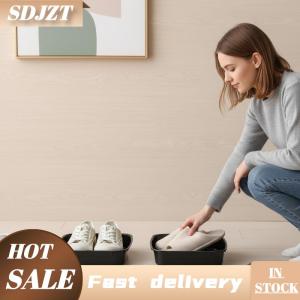 SDJZT Khay đựng giày xe hơi Phụ kiện nội thất đa năng bền bỉ Hộp sắp xếp đồ đạc trong xe dưới ghế