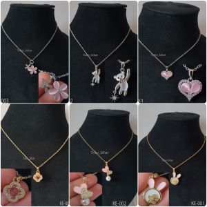 Kalung Titanium Gold Wanita - Elegan Anti Karat dan Tahan Lama