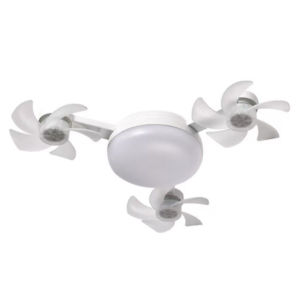 Household fourhead fan light modeling ceiling fan light tallation mute restaurant fan