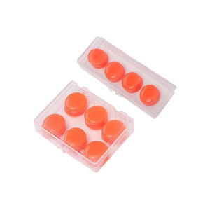 Calistouk 6Pcs Soft Silicone Swimming Earplugs Waterproof Reusable Diving Shower Bath Noise Reducing Ear Plugs For Adults Kids