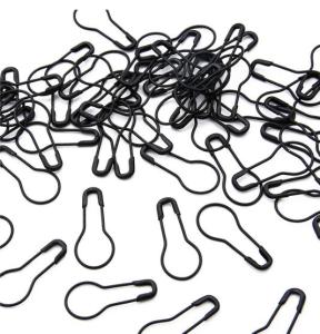 100pcs Mix Safety Pins Metal Gourd Pins Crochet Locking Knitting Cross Stitch Marker Tag Clips Hangtag DIY Sewing Tools Needle