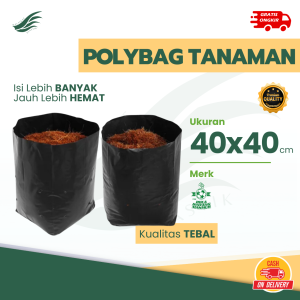 MP - 1 KG Polybag 40x40 TEBAL 100 Mikron | Polibag 40x40 kiloan