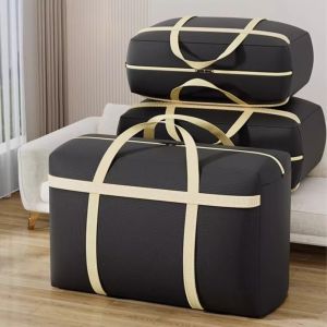NOBLELYN Extra Large Moving Bags Large Capacity Waterproof Laundry Storage bag Portable Foldable Design Foldable Luggage Bags Moving House