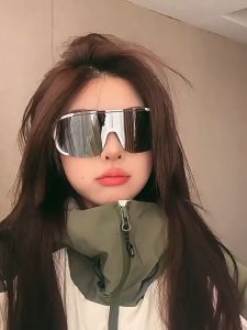 Fashion Cycling Sunscreen Sunglasses Shades Women Men Mountaineering Skiing Windproof Glasses COD