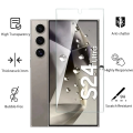 Full Cover Front+Back Screen Protector Samsung S25+ S24 Plus 5G HD Front Tempered Glass With Back Hydrogel For Galaxy S25 Ultra Protective Film. 