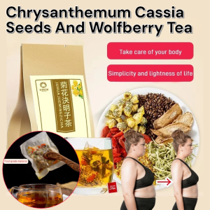 Chrysanthemum Cassia Seeds And Wolfberry Tea 菊花决明子枸杞茶 Health Tea Nourishing Liver And Protecting Liver Tea Stay Up Late Tea