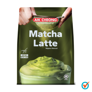 AIK CHEONG Cafe Art 3in1 300g (25g x 12 sachets) - Matcha