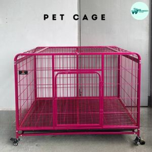 Silver Pets Heavy Duty Pet Cage Dog Cage Cat Cage with Wheels Pet Cage made of High Grade Materials
