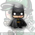 Funko POP! Heroes: Batman 85th Anniversary - Batman 518 With Boss Protector [Sold By Bully Collectibles]. 