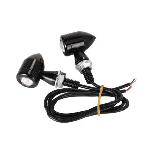 ✔READY STOCK✔ METAL MINI LED TURNING SIGNAL LIGHT INDICATOR UNIVERSAL SUZUKI KAWASAKI HONDA YAMAHA HARLEY CAFE RACER