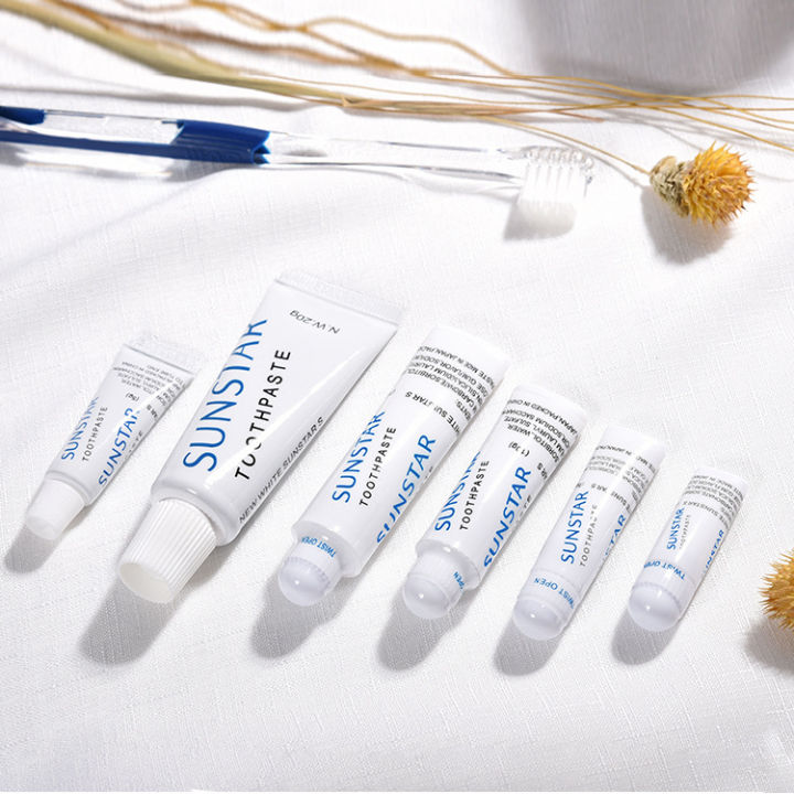 Japanese Sunstar Toothpaste Portable Small Travel Size Hotel Guest Room ...