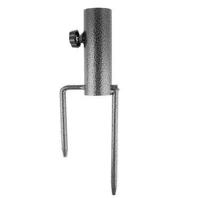 Beach Umbrella Holder Tempat Payung With Two Forks Bahan Stainless Steel
