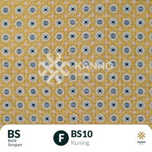 Kain Batik Seragam Sekolah TK/SD/SMP/SMA BS10 Warna Merah/Biru/Hijau/Ungu/Tosca