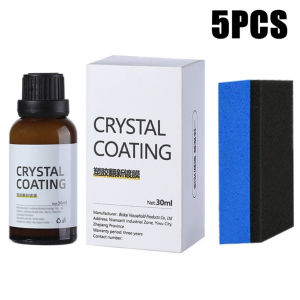 1-10pcs Car Plastic Coating Agent Pemulih Plastik Plastics Restorer for Cars Easy To Use Crystal Coating Plastics Parts Excellent with Sponge Boimy