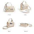 FOXER Women's Casual Shoulder Crossbody Bag England Female Handbag Fashion Messenger Bag PU Leather Lady Small Flap Handle Bag. 