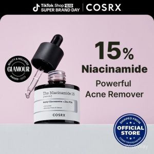 COSRX The Niacinamide 15 Serum 20ml | High-Strength Brightening Serum | Pore Care Dark Spot Fading for All Skin Types