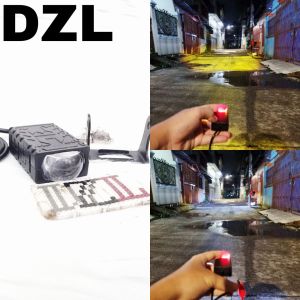 Lampu tembak myth sm1 slim laser jauh dekat kecil jauh dekat