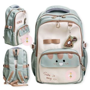 Pinky Bee Ransel Tas Sekolah / Backpack - Sophisticated Series Mix Cat 72350400