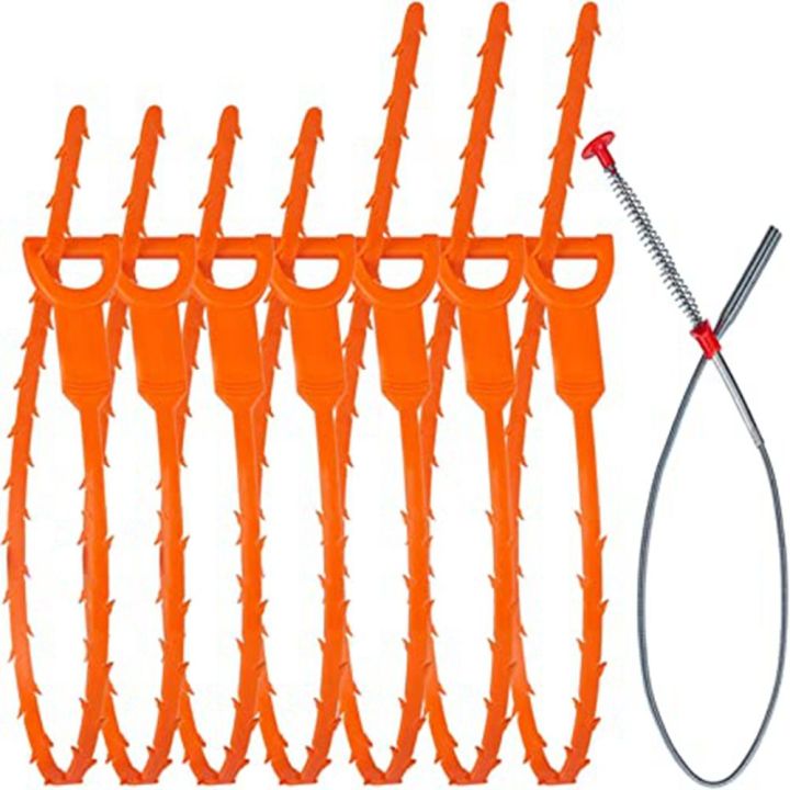 YANGS Easy to Use Plastic Durable Dredging the Pipes Drain Snake