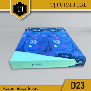 Kasur Busa INOAC 90 cm x 200 cm x 20 cm - Kasur Busa Kain Premium - Garansi 10 Tahun