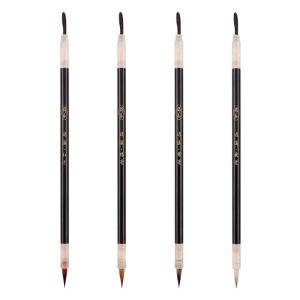 LUZMAR Chinese Calligraphy Brush Traditional Wolf Hair Art Paint Brush Multi-functional Scriptures Writing Pen Students