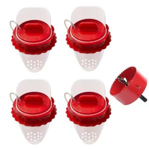 Chicken Feeder Poultry Feeders Feed Barrels Buckets DIY Automatic Gravity Feeder