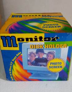 Super Rare Vintage CRT Monitor Style Diskette Case