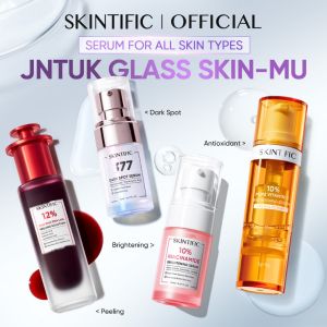 SKINTIFIC Facial Serum All Series - Niacinamide Brightening / 5X Ceramide Barrier / Salicylic Acid Anti Acne / Retinol Skin Renewal / 377 Dark Spot / Acid Peeling Solution /Lactic Acid Exfoliating With AHA BHA PHA LHA Centella Tranexamic Acid Pure Retinol