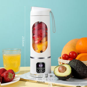 ⚡SG Next Day Delivery⚡450ml Portable Juicer Cup Wireless Electric Blender Ice Crusher For Smoothie & Juice