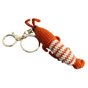 Cute Keychains for Women GirlCar Keychain AccessoriesKey Purse Handbag Charm for Women Crochet Animal Keychain Gift
