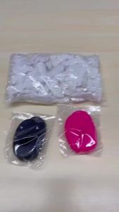 FRCOLOR 2 Pairs Silicone Ear Covers for Hair Dye and Shower Protection Transparent Universal Ear Caps with Elastic Opening Comfortable Protectors for Hair Salon and Home Use