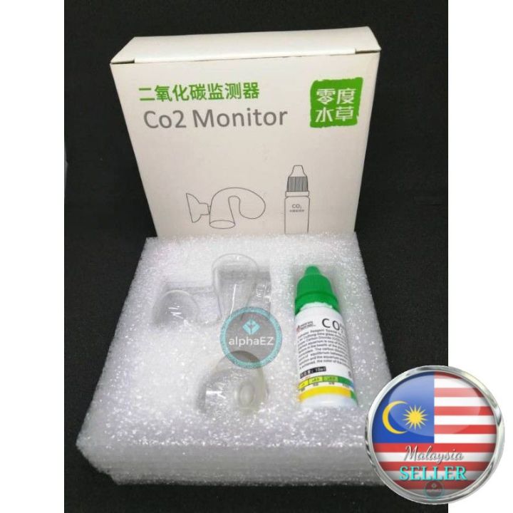Drop Checker 🇲🇾 AQUARIUM Carbon Dioxide CO2 Monitor Drop Checker Liquid for CO2 ...