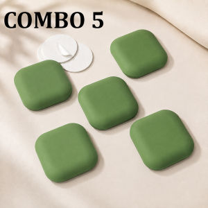 Miếng Silicon Dán Ngăn Va Đập Cửa Đệm Chặn Tay Nắm Bảo Vệ Tường Tủ Bàn Ghế Hạn Chế Tiếng Động