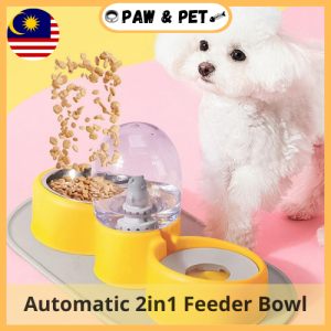 Premium Food Feeder Water Bowl Feeder Water Dispenser Stainless Steel Tilted Design Pet Dog Cat Feeder Bowl