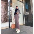 Rok Rajut Span / Rok Rajut Dewasa / Rok Rajut Premium Tebal / Rok Panjang / Rok Span Wanita / Knit Skirt. 