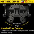 Nitecore BM06 Bike Mount for Headlamp - HC65 UHE - HC60 UHE - Mountain Bike -Sports Camera Interface. 