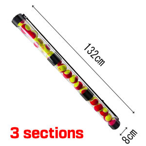 Pickleball picker tube lightweight and durable easy to collect ball carrier with shoulder strap