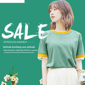 LH.Bigsize ไซส์ใหญ่เสื้อยืดโทนสีสุภาพ ชายแขนเสื้อแอบซ้อนหวานด้วยลูกไม้เล็กน้อยไม่แหวกแนวจนเกินไปใส่ได้ทุกยุคสมัย