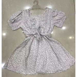 MISS K kids girls polka color dress maxi Korean fashion dress size L (5-6 yrs old) XL (7-8 yrs old)"