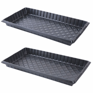 INNEWIN 2pcs with Holes ing Nursery Tray Flower Plant 5428cm Germination Tray Reusable  Starting Growing Plate Garden