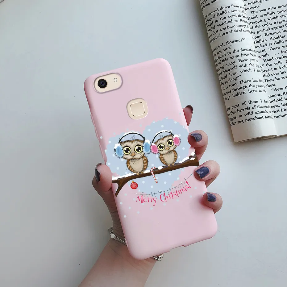 For Vivo V7 Plus Vivo 1716 Case Fashion Sunflower Soft Silicone